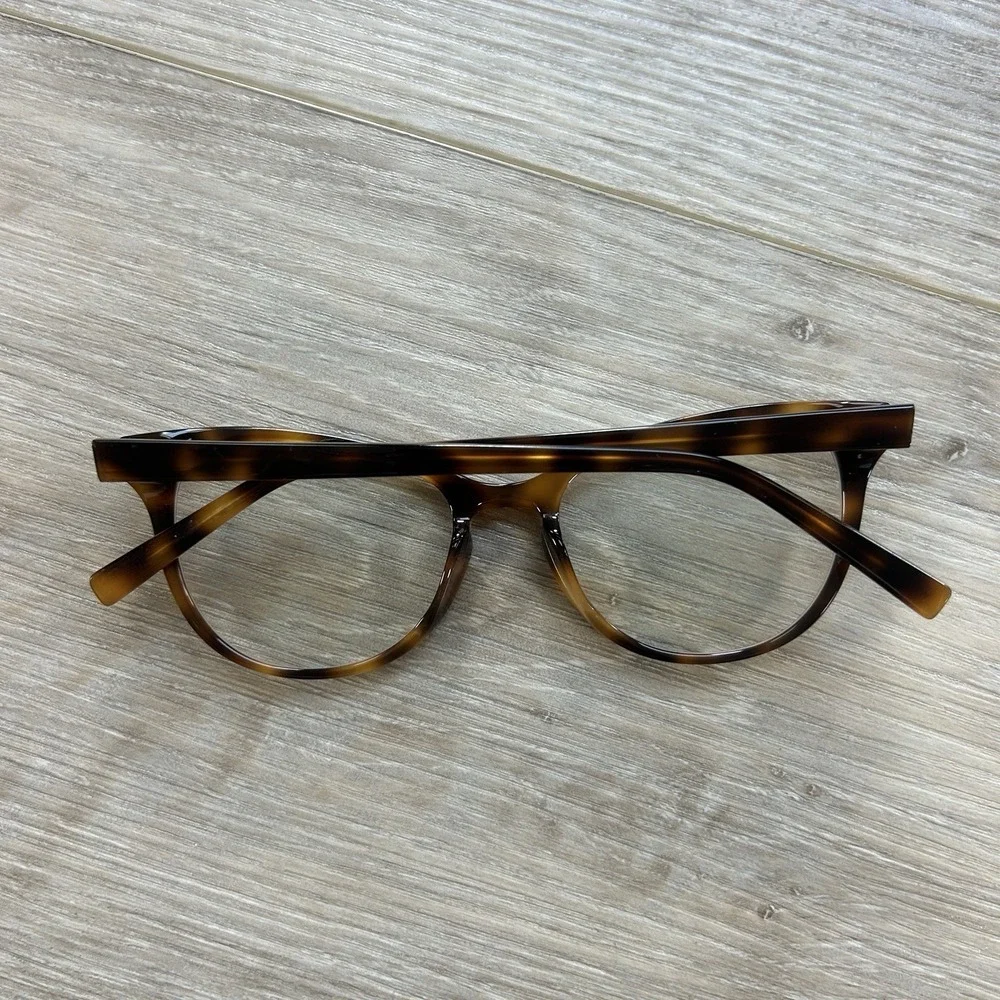 Warby Parker x Noah Shea M 225 Brown Tortoise Eyeglasses **Frames Only**